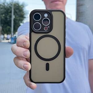 Θήκη Magnetic MagMatte Lens Sonique Apple iPhone 14 Plus Μαύρο