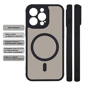Θήκη Magnetic MagMatte Lens Sonique Apple iPhone 14 Plus Μαύρο