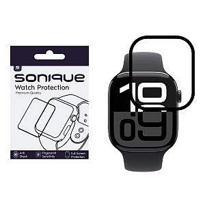 Watch Protection Sonique FlexGlass 7H Full Cover Apple Watch 10 42mm Μαύρο