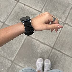 Λουράκι Scruncie Band Sonique για Apple Watch (38/40/41MM) Μαύρο