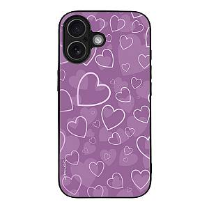 Θήκη Sonique Heart Series για Apple iPhone 17 Βιολετί