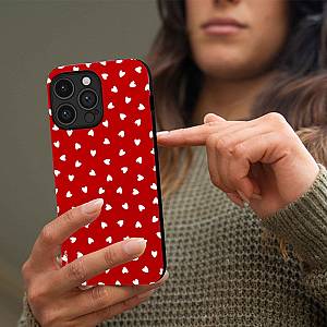 Θήκη Sonique Heart Series για Apple iPhone 17 Κόκκινο