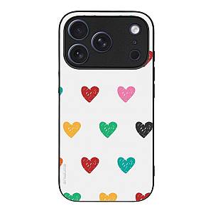 Θήκη Sonique Heart Series για Apple iPhone 17 Pro Λευκό 02