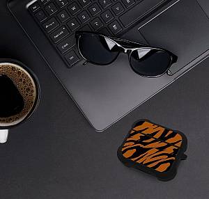 Θήκη Σιλικόνης Sonique Animal Print Series για AirPods Pro / Pro 2 Tiger 01