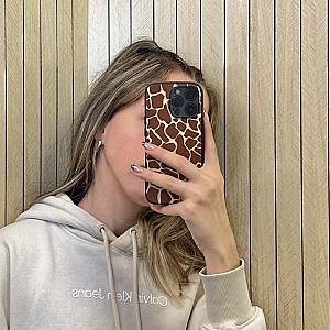 Θήκη Sonique Animal Print Series για Apple iPhone 13 Pro Giraffe 01