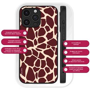 Θήκη Sonique Animal Print Series για Apple iPhone 14 Giraffe 03
