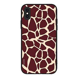 Θήκη Sonique Animal Print Series για Apple iPhone X / iPhone XS Giraffe 03