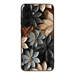 Θήκη Sonique 3D Flower Series για Samsung Galaxy S25 FE Γκρι