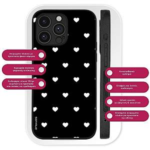 Θήκη Sonique Heart Series για Samsung Galaxy S25 FE Μαύρο 02