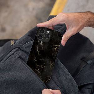 Θήκη Sonique Marble Series για Samsung Galaxy S25 FE Μαύρο 01