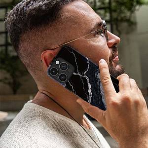 Θήκη Sonique Marble Series για Samsung Galaxy S25 FE Μαύρο 02