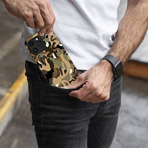 Θήκη Sonique Camouflage Army Series για Nothing Phone 3a Καφέ