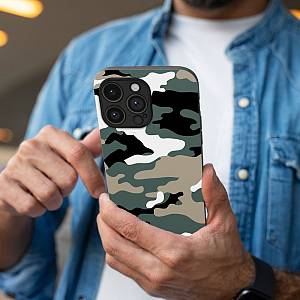 Θήκη Sonique Camouflage Army Series για Nothing Phone 3a Pro Χακί