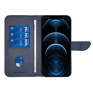 Θήκη Πορτοφόλι Sonique Urban Wallet Samsung Galaxy A71 Μπλε Σκούρο