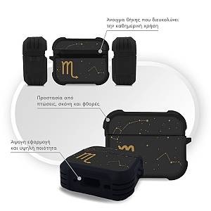 Θήκη Σιλικόνης Sonique Zodiac Series για AirPods Pro / Pro 2 Scorpio