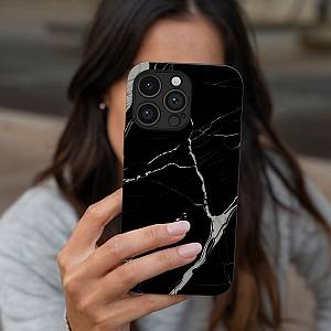 Θήκη Sonique Marble Series για Samsung Galaxy S26 Plus Μαύρο