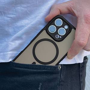 Θήκη Magnetic MagMatte Lens Sonique Samsung Galaxy S26 Ultra Μαύρο