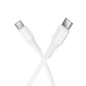 Hoco - X120 Καλώδιο Type C σε Type C 1μ Λευκό