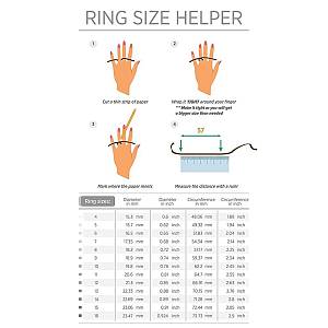 Techsuit - Premium Smart Ring (R02) - Unisex, Pulse/Sleep/Fitness Monitor, Oxygen Saturation, QRing, Size 62.2mm - Rose Gold