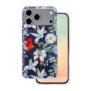 Apple iPhone 17 Pro - Glow Glam Flower Case Blue