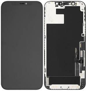 Apple iPhone 12 / 12 Pro - ZY LTPS LCD Touch Black IC Transferable