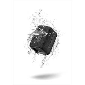 Motorola - Φορητό Αδιάβροχο Ηχείο Rokr 300 Βluetooth 7W Type C και Qi ασύρματη φόρτιση Μαύρο