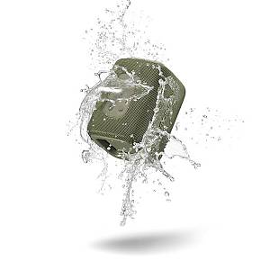 Motorola - Φορητό Αδιάβροχο Ηχείο Rokr 300 Βluetooth 7W Type C και Qi ασύρματη φόρτιση Πράσινο