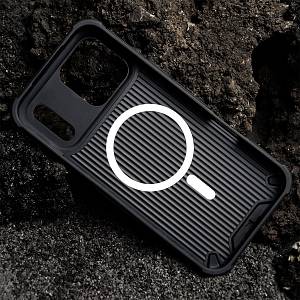 Apple iPhone 16 Pro - Defender Magsafe Black Case
