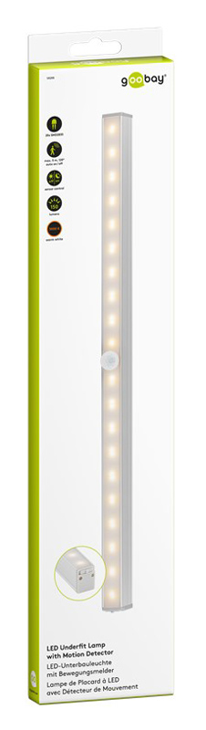 GOOBAY LED φωτιστικό 58288, με ανιχνευτή κίνησης, 3000K, 150lm, IP20 58288