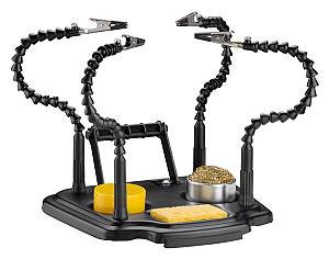 GOOBAY βάση στήριξης πλακέτας 61669 για συγκόλληση, 4x βραχίονες, μαύρη 61669