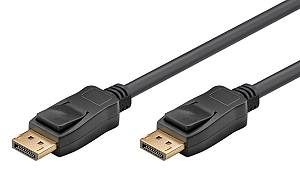 GOOBAY καλώδιο DisplayPort 64797, 8K/60Hz, 32.4 Gbps, 1m, μαύρο 64797