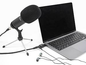 DELOCK εξωτερική κάρτα ήχου 67128, 2x 3.5mm, USB-C σύνδεση, μαύρη 67128