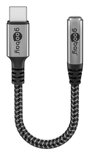 GOOBAY αντάπτορας USB-C σε 3.5mm 74056, γκρι 74056