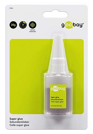 GOOBAY κόλλα Super Glue 77012, 20g 77012