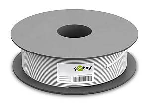 GOOBAY καλώδιο δικτύου 93954, CAT 6 S/FTP (PiMF), CCA, 100m, γκρι 93954