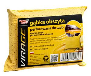 Σφουγγάρι καθαρισμού 97-005 για τζάμια, 13x5x9cm, κίτρινο 97-005