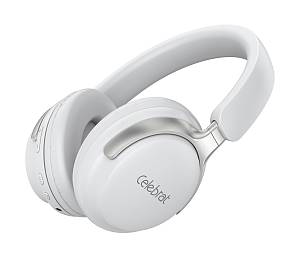 CELEBRAT headphones A40, ασύρματα & ενσύρματα, 40mm, 250mAh, λευκά A40-WH