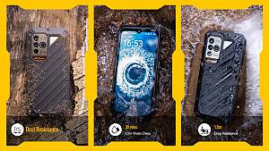 ULEFONE smartphone Power Armor 18T Ultra, 6.58, 12/512GB, 5G, 9600mAh, IP68/IP69K, μαύρο ARMOR18TU-BK