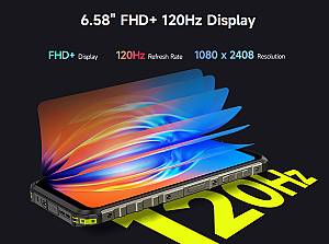 ULEFONE smartphone Armor 22, 6.58, 8/256GB, 6600mAh, IP68/IP69K, μαύρο ARMOR22-256-BK