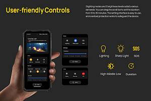 ULEFONE smartphone Armor 24, 6.78, 12/256GB, 22000mAh, IP68/IP69K, μαύρο ARMOR24-BK