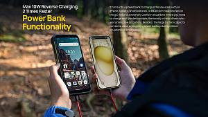 ULEFONE smartphone Armor 24, 6.78, 12/256GB, 22000mAh, IP68/IP69K, μαύρο ARMOR24-BK