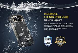 ULEFONE smartphone Armor 27T Pro, 6.78, 12/256GB, 5G, 10600mAh, IP68/IP69K, μαύρο ARMOR27TPRO-BK