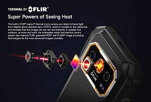 ULEFONE smartphone Armor 27T Pro, 6.78, 12/256GB, 5G, 10600mAh, IP68/IP69K, μαύρο ARMOR27TPRO-BK