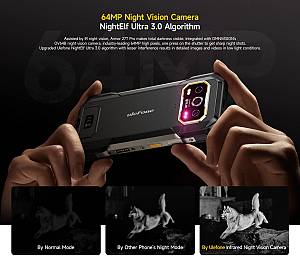 ULEFONE smartphone Armor 27T Pro, 6.78, 12/256GB, 5G, 10600mAh, IP68/IP69K, μαύρο ARMOR27TPRO-BK