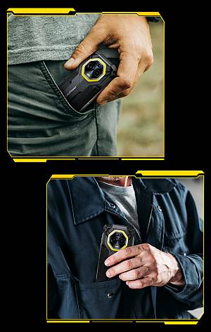 ULEFONE smartphone Armor Mini 20, 4.7, 8/256GB, 4G, 6200mAh, IP68/IP69K, μαύρο ARMORMINI20-BK
