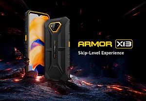 ULEFONE smartphone Armor X13, 6.52, 6/64GB, 6320mAh, IP68/IP69K, μαύρο ARMORX13-BK