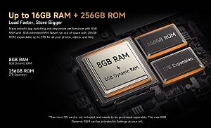 ULEFONE smartphone Armor X16 Pro, 6.56, 8/256GB, 5G, 10360mAh, IP68/IP69K/MIL-STD-810H, μαύρο ARMORX16PRO-BK