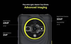 ULEFONE smartphone Armor X31, 6.56, 6/128GB, 6050mAh, IP68/IP69K, μαύρο ARMORX31
