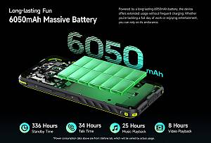 ULEFONE smartphone Armor X31, 6.56, 6/128GB, 6050mAh, IP68/IP69K, μαύρο ARMORX31