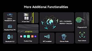ULEFONE smartphone Armor X31 Pro, 6.56, 8/256GB, 5G, 6050mAh, IP68/IP69K, μαύρο ARMORX31-PRO